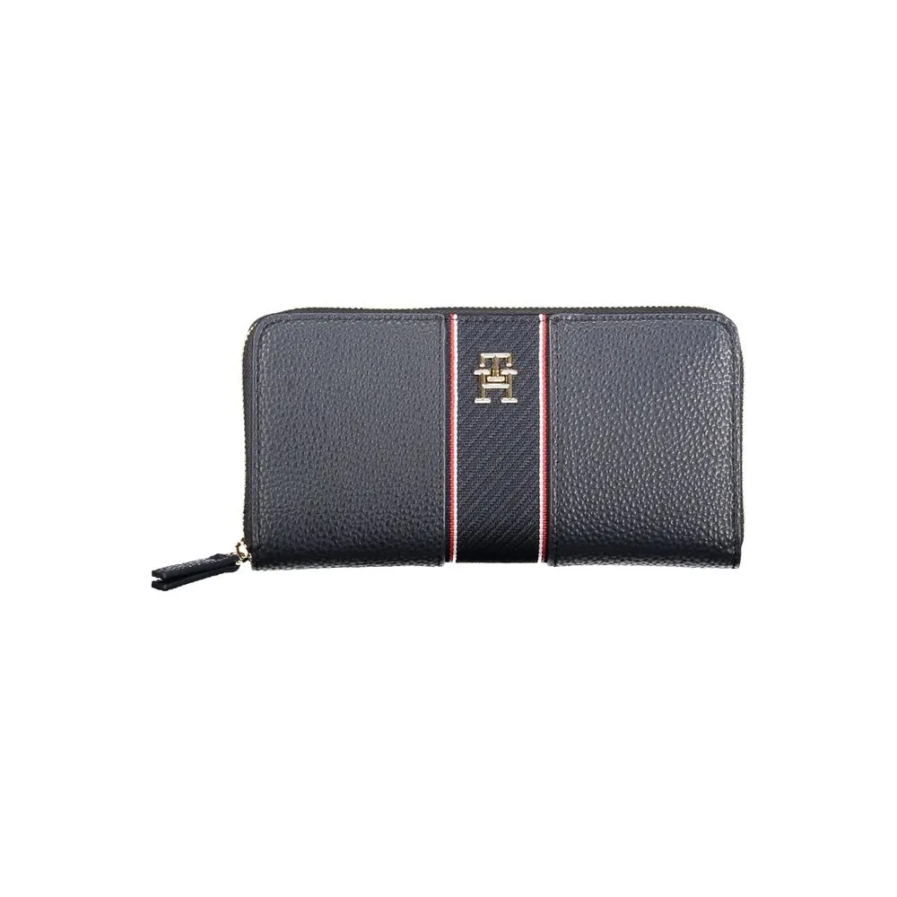 Tommy Hilfiger Blue Polyethylene Women Wallet