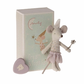 Tooth Fairy Mouse in a Matchbox - Little Sister