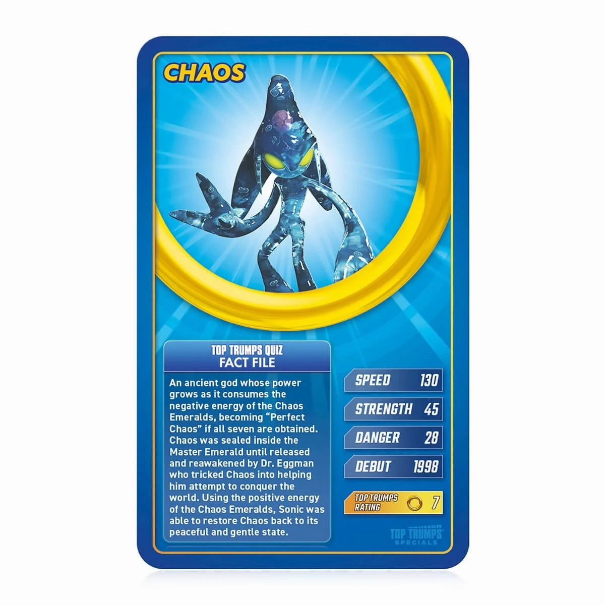 Top Trumps Sonic Top Trumps Specials