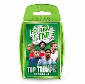 Top Trumps World Football Stars Specials Card Game Green