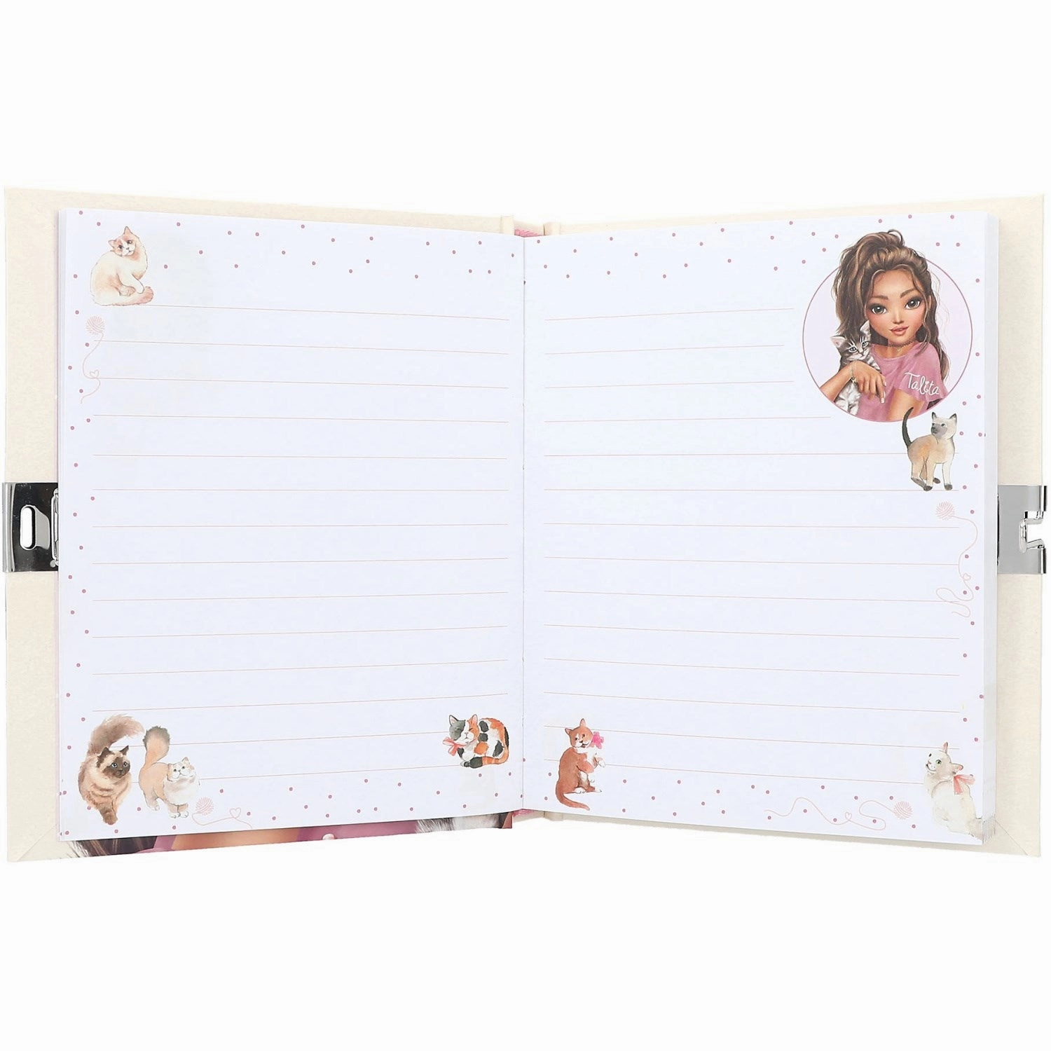 TOPModel Diary Kitty And Doggy Cat