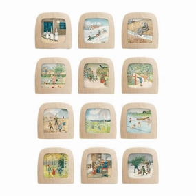 Toverlux Around The Year StoryLux Silhouettes, Set of 12