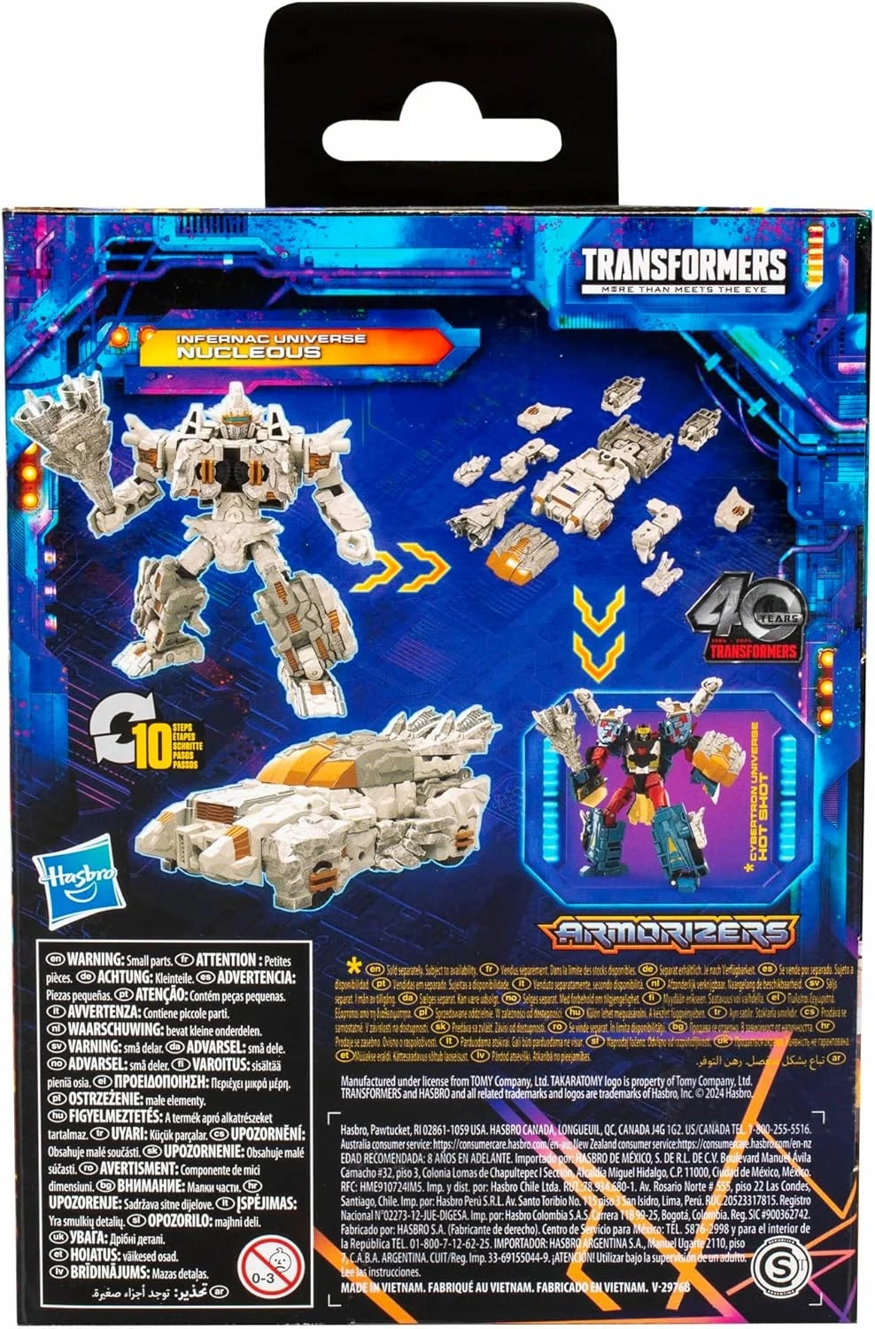 Transformers Legacy Infernac Universe Nucleous Action Figure