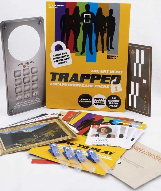 Trapped Escape Room Game: The Art Heist