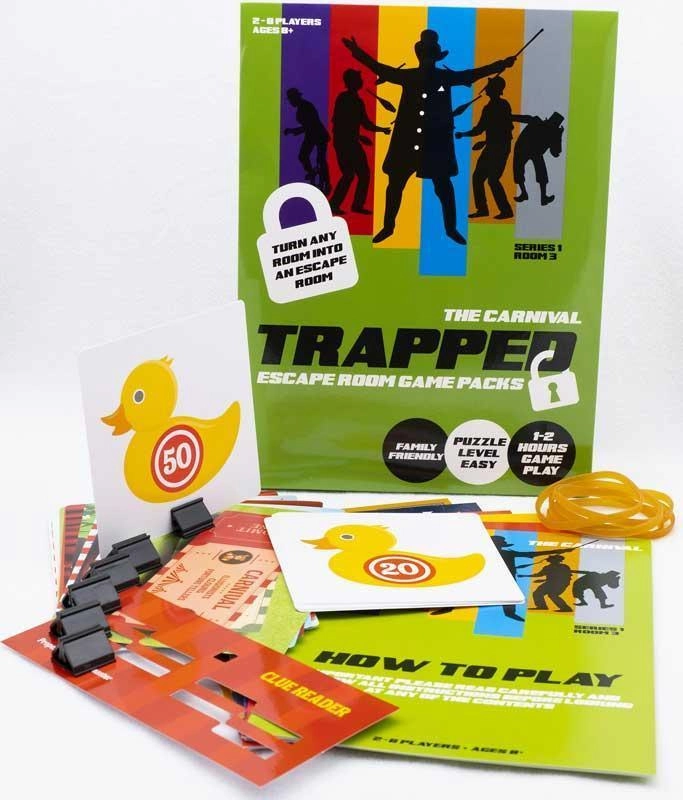 Trapped Escape Room Game: The Carnival