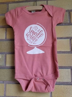 Treetops Collective It's a Small World Baby Bodysuit