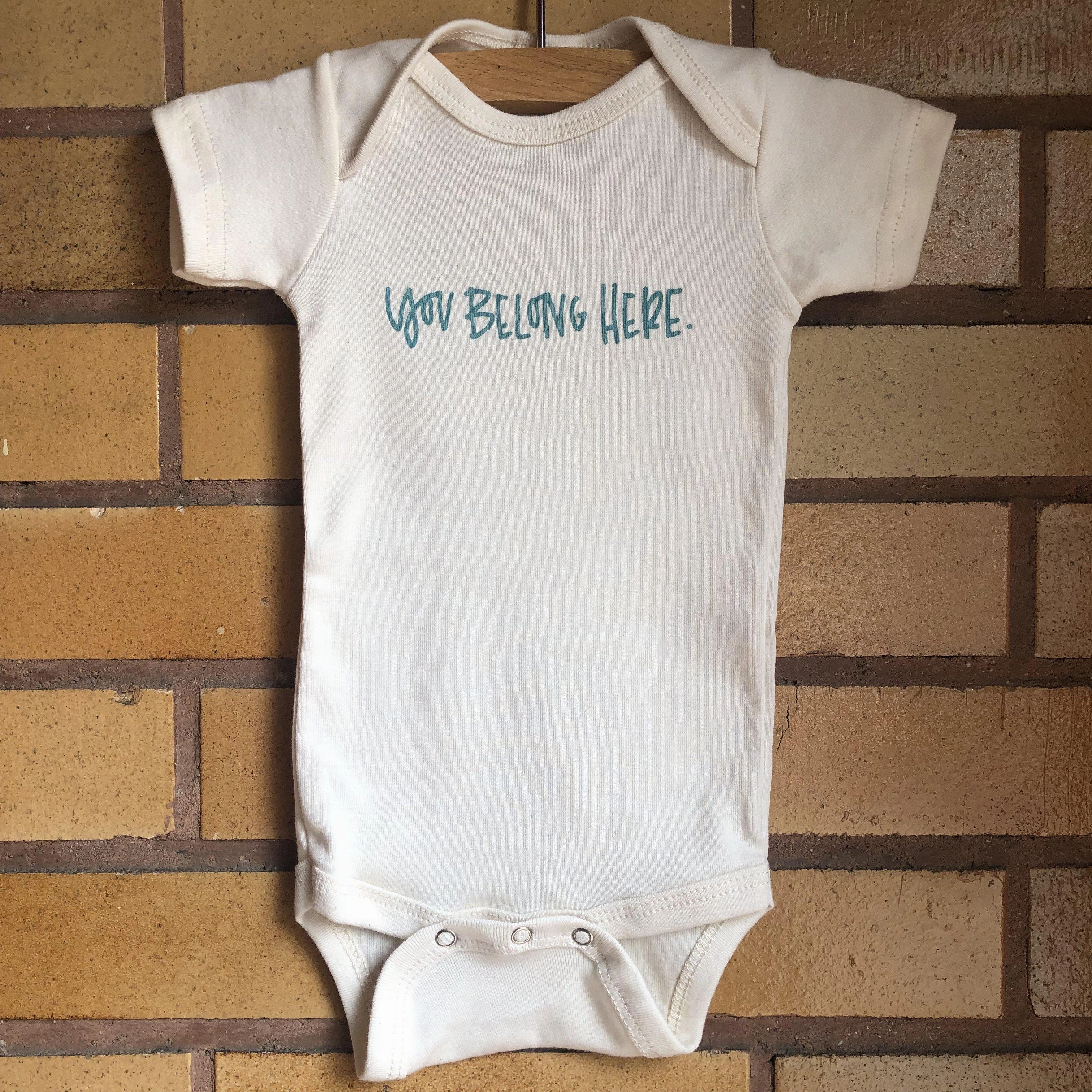 Treetops Collective You Belong Here Baby Bodysuit