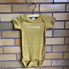 Treetops Collective You Belong Here Baby Bodysuit