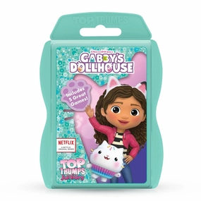 Trumps Junior Gabby's Dollhouse Quiz Card Game