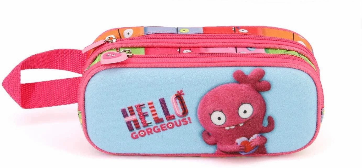 Ugly Dolls Heart 3D Hello Gorgeous Double Pencil Case