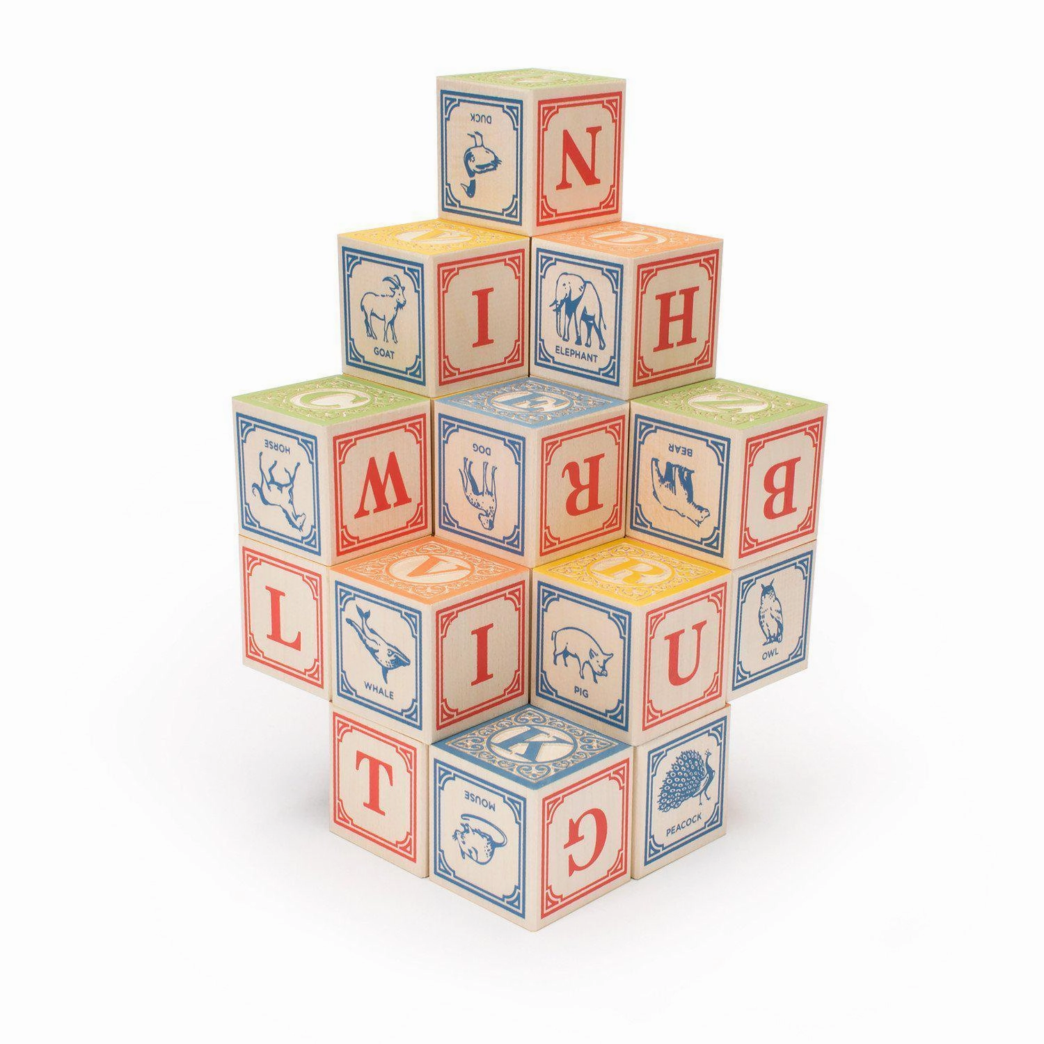 Uncle Goose Classic ABC Blocks