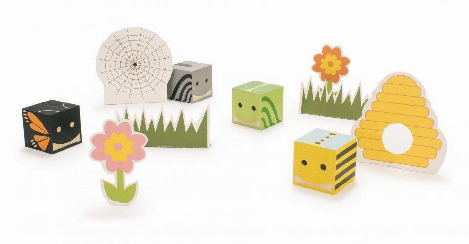 Uncle Goose Cubelings Insect Blocks