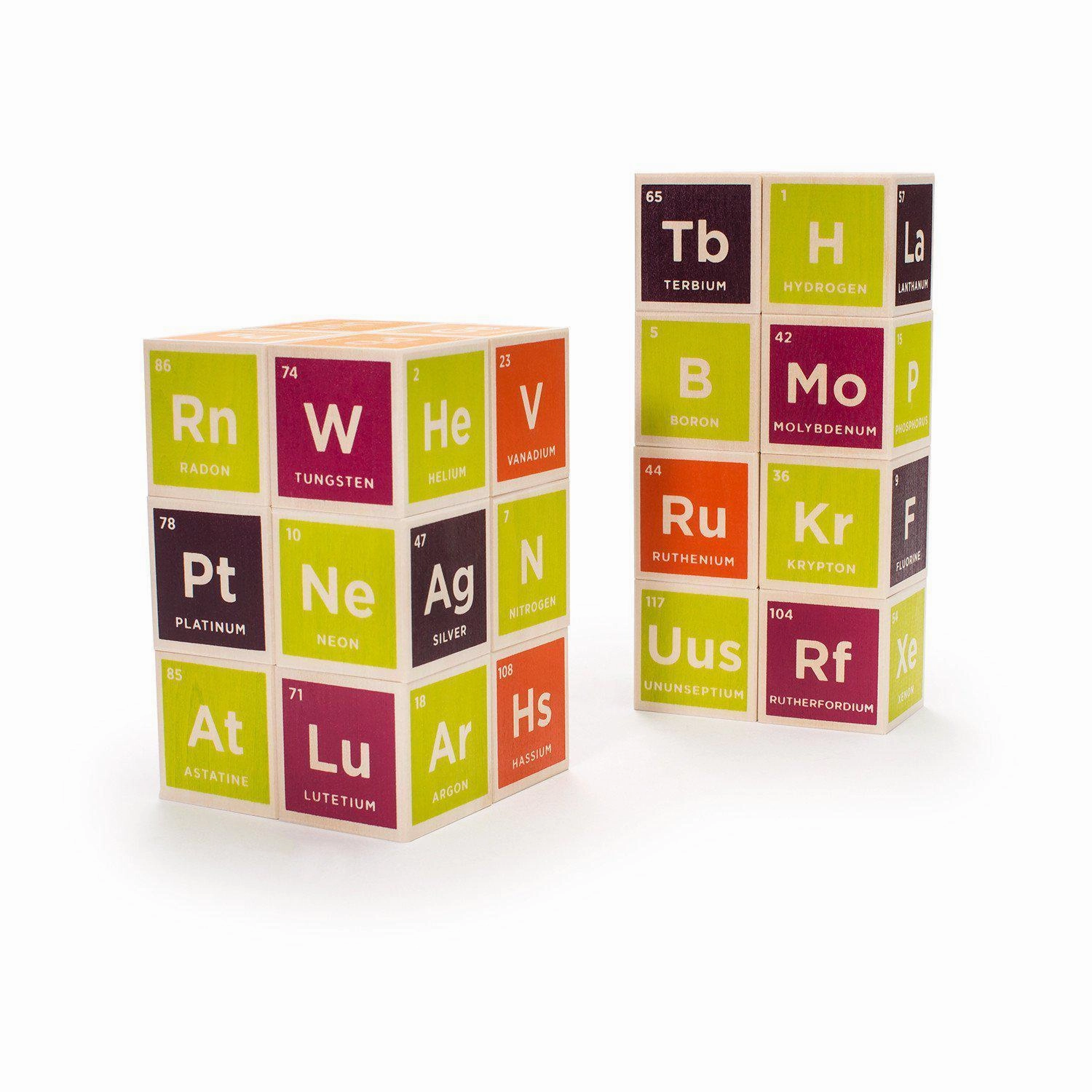 Uncle Goose Elemental Periodic Table Blocks