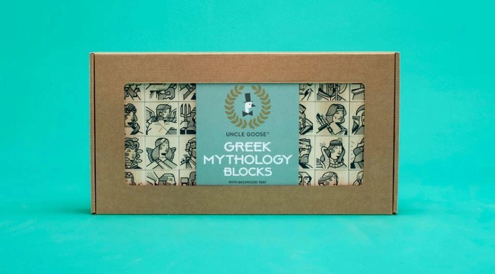 Uncle Goose Greek Mythology Blocks