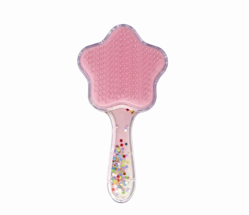 Unicorn & Vibrant Vacation Holographic Glitter Hairbrush