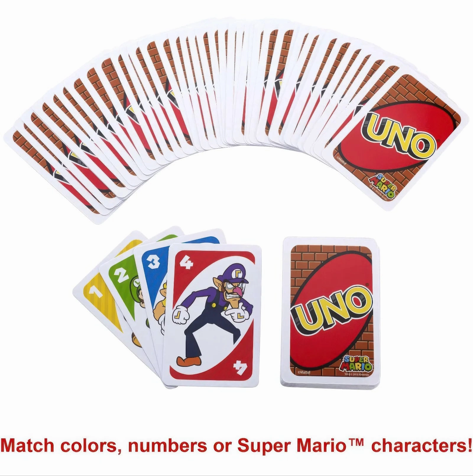 UNO Super Mario Card Game