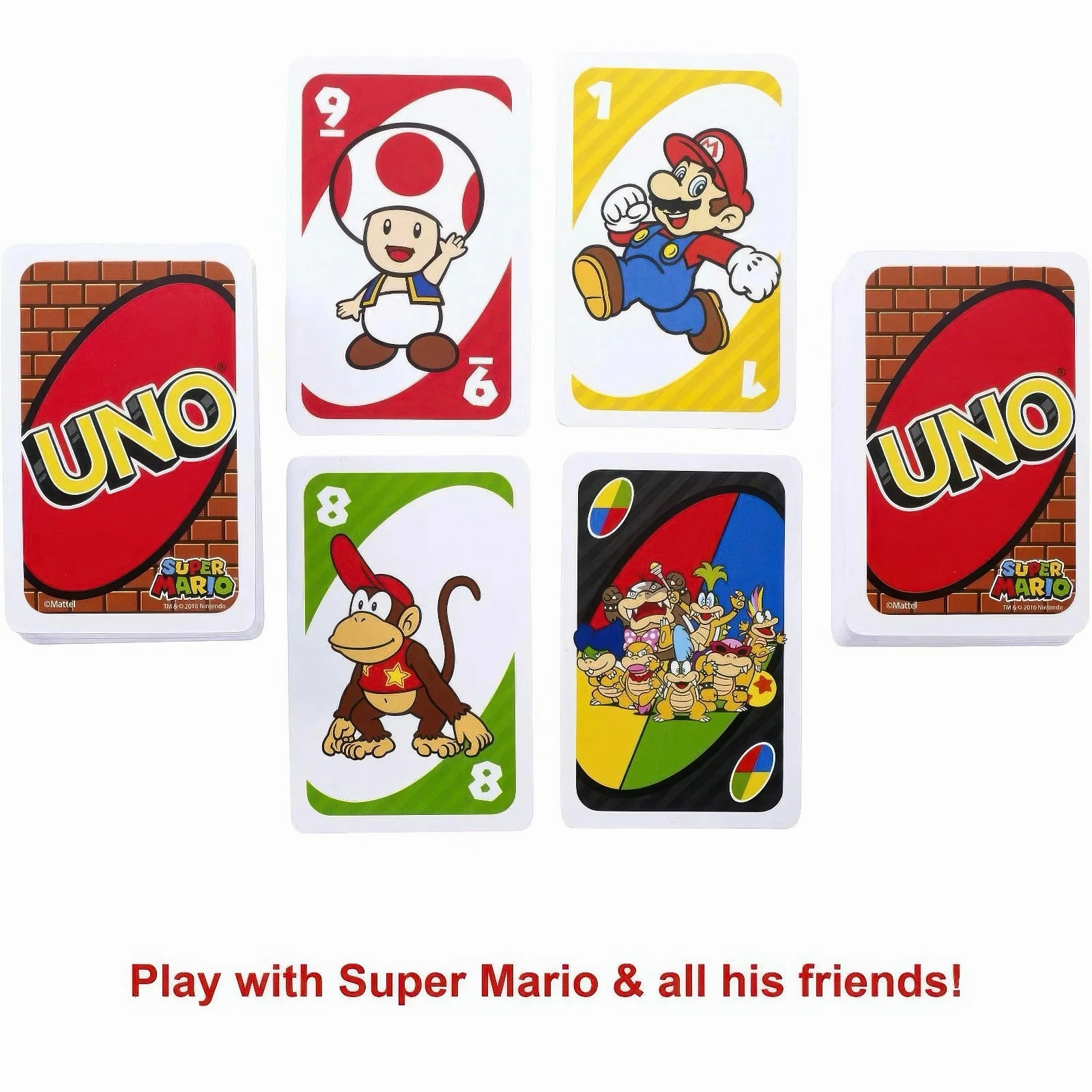 UNO Super Mario Card Game