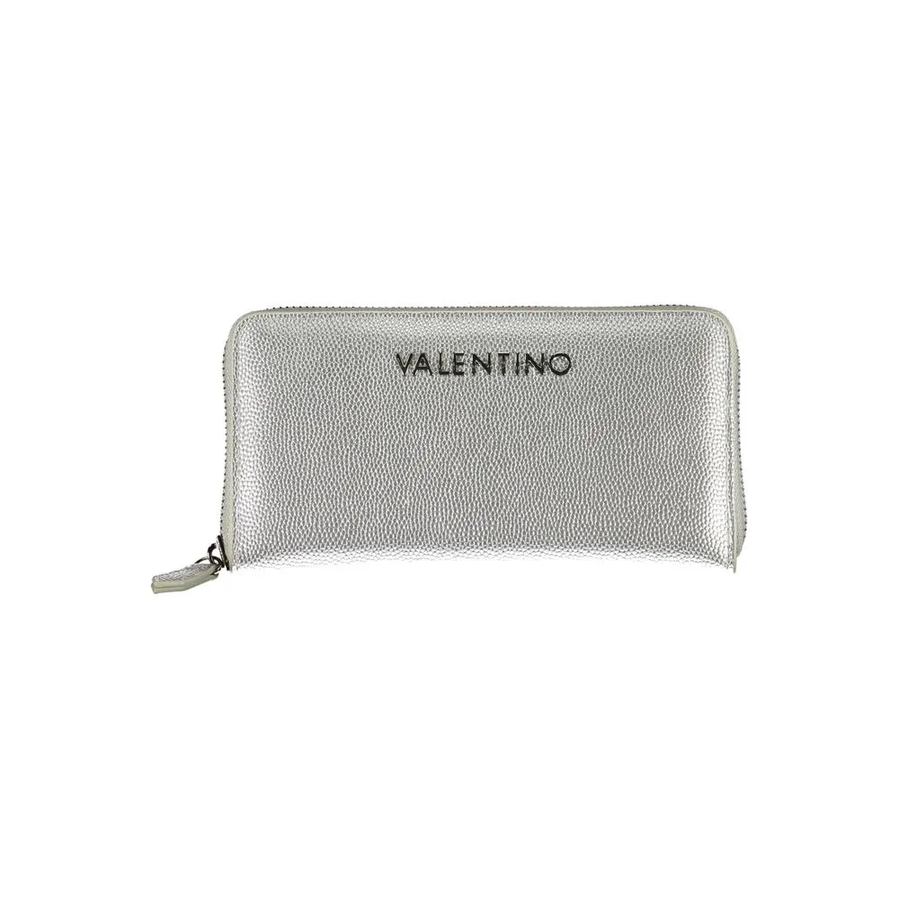 Valentino Bags Silver Polyethylene Wallet