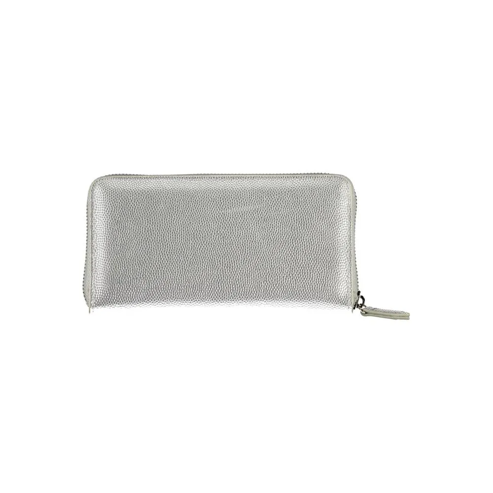 Valentino Bags Silver Polyethylene Wallet