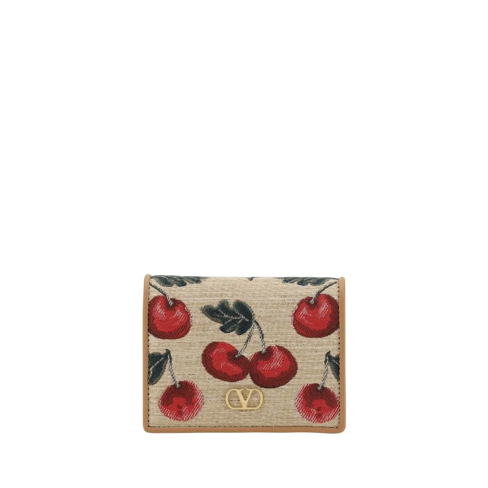 Valentino Garavani Vlogo Cherryfic Wallet