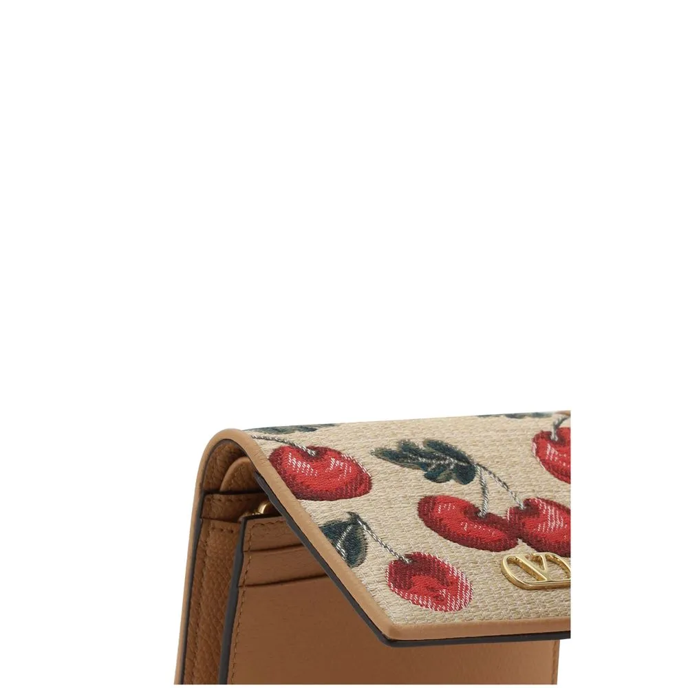 Valentino Garavani Vlogo Cherryfic Wallet