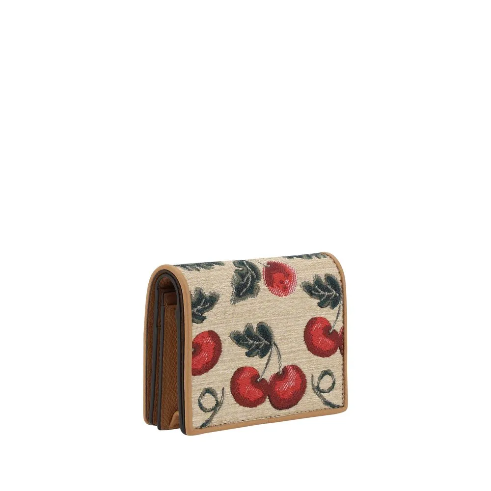 Valentino Garavani Vlogo Cherryfic Wallet