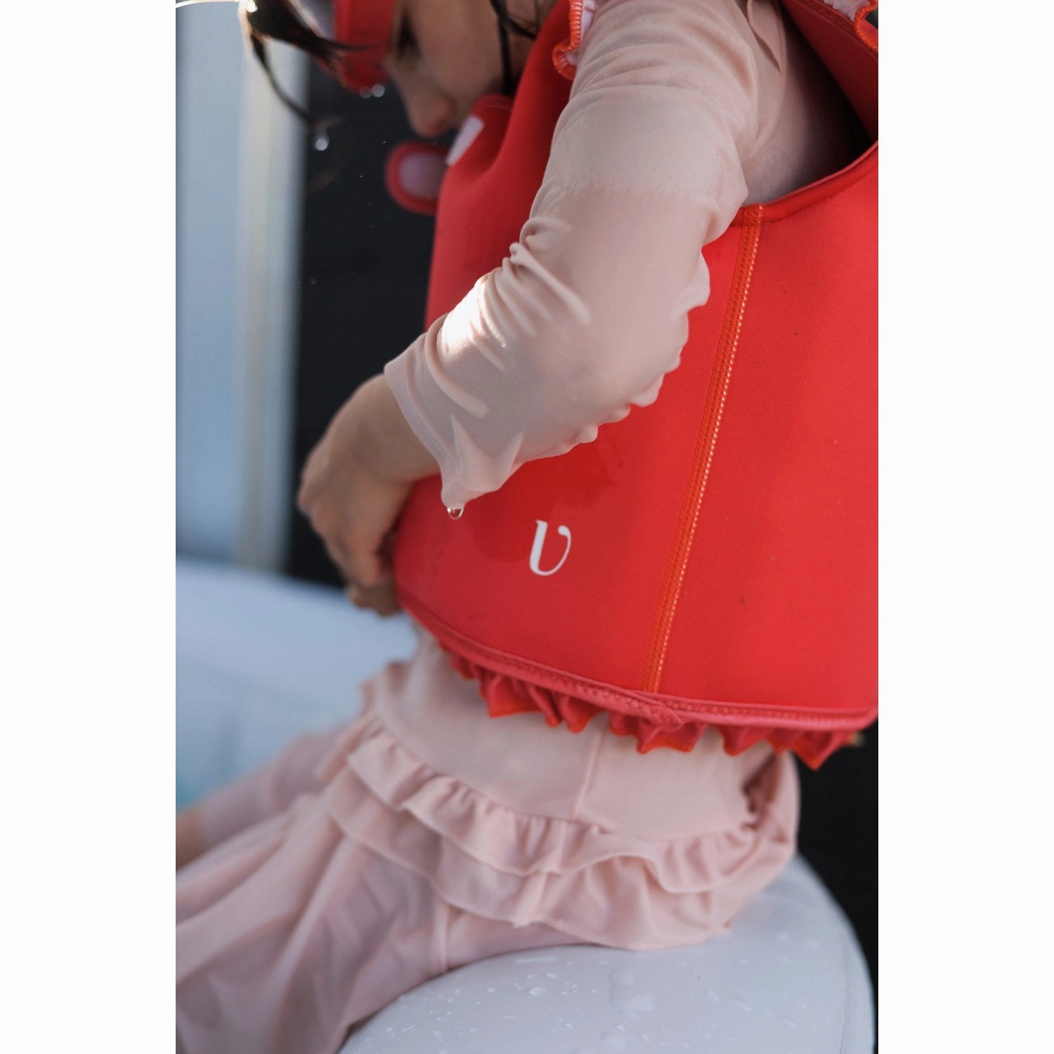 Vanilla COPENHAGEN Berry Red Swim Vest Neo
