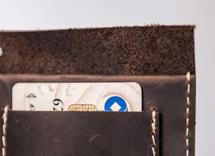 Vintage Leather Men Small Bifold Wallet billfold Wallet for Men