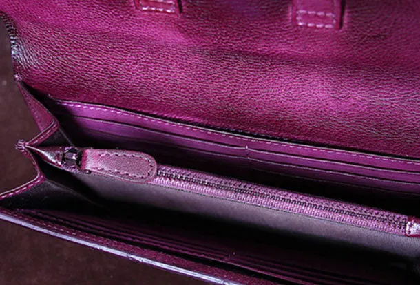 Vintage Women Leather Wallet Long Wallets Long Wallet For Women