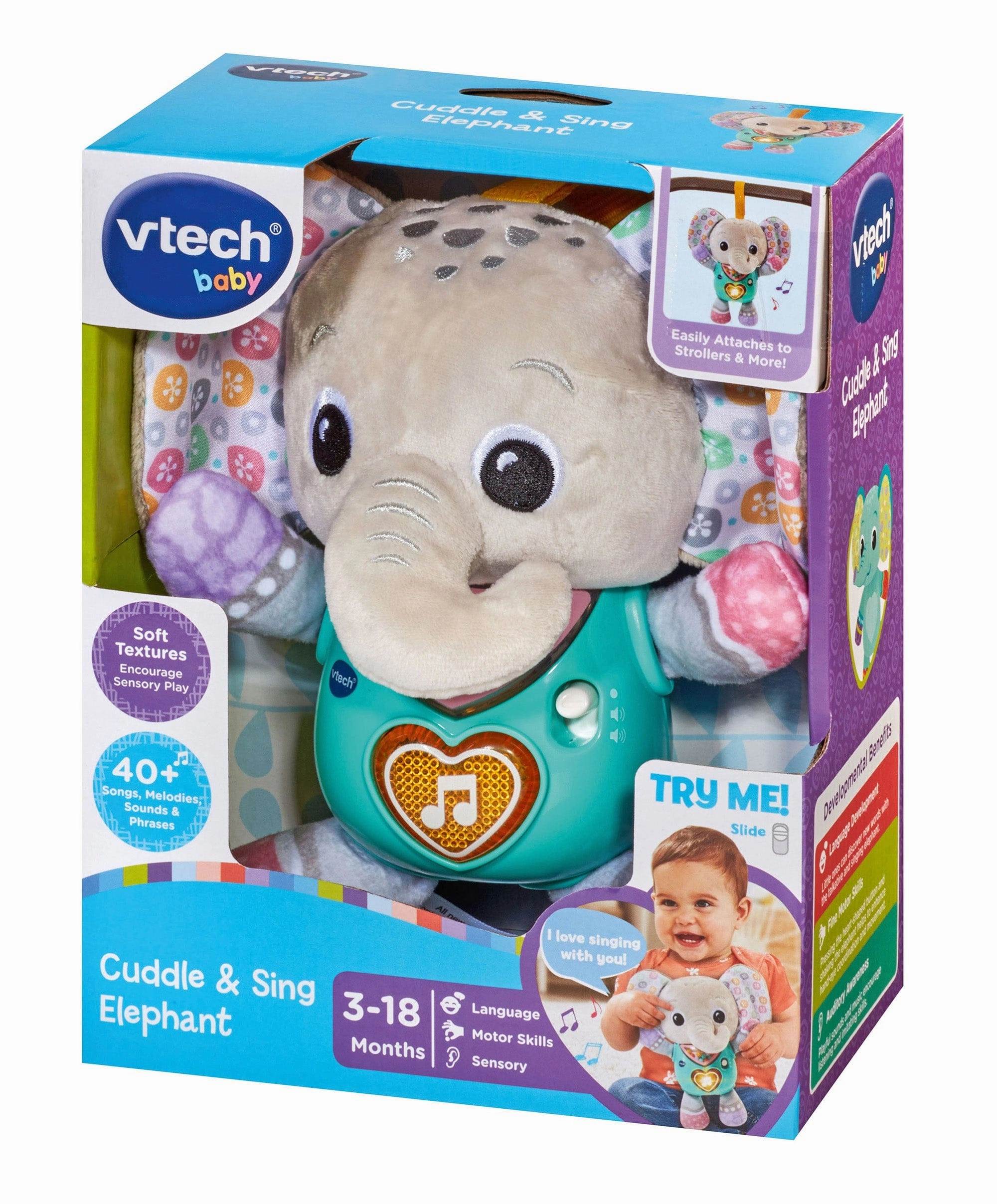 VTech Cuddle & Sing Elephant Toy