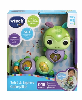 VTech Sensory Twist & Explore Caterpillar Toy