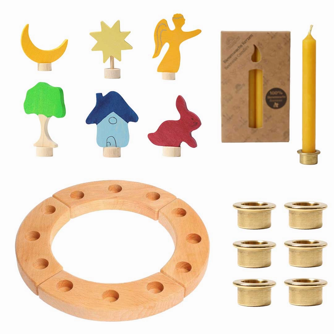Waldorf Birthday Ring Set