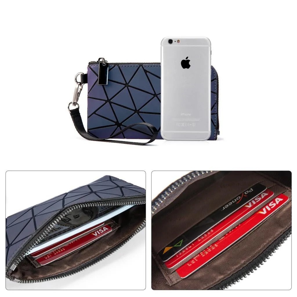 wallet geometric &luminous color