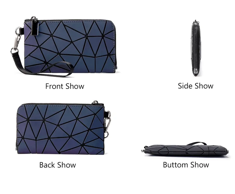 wallet geometric &luminous color