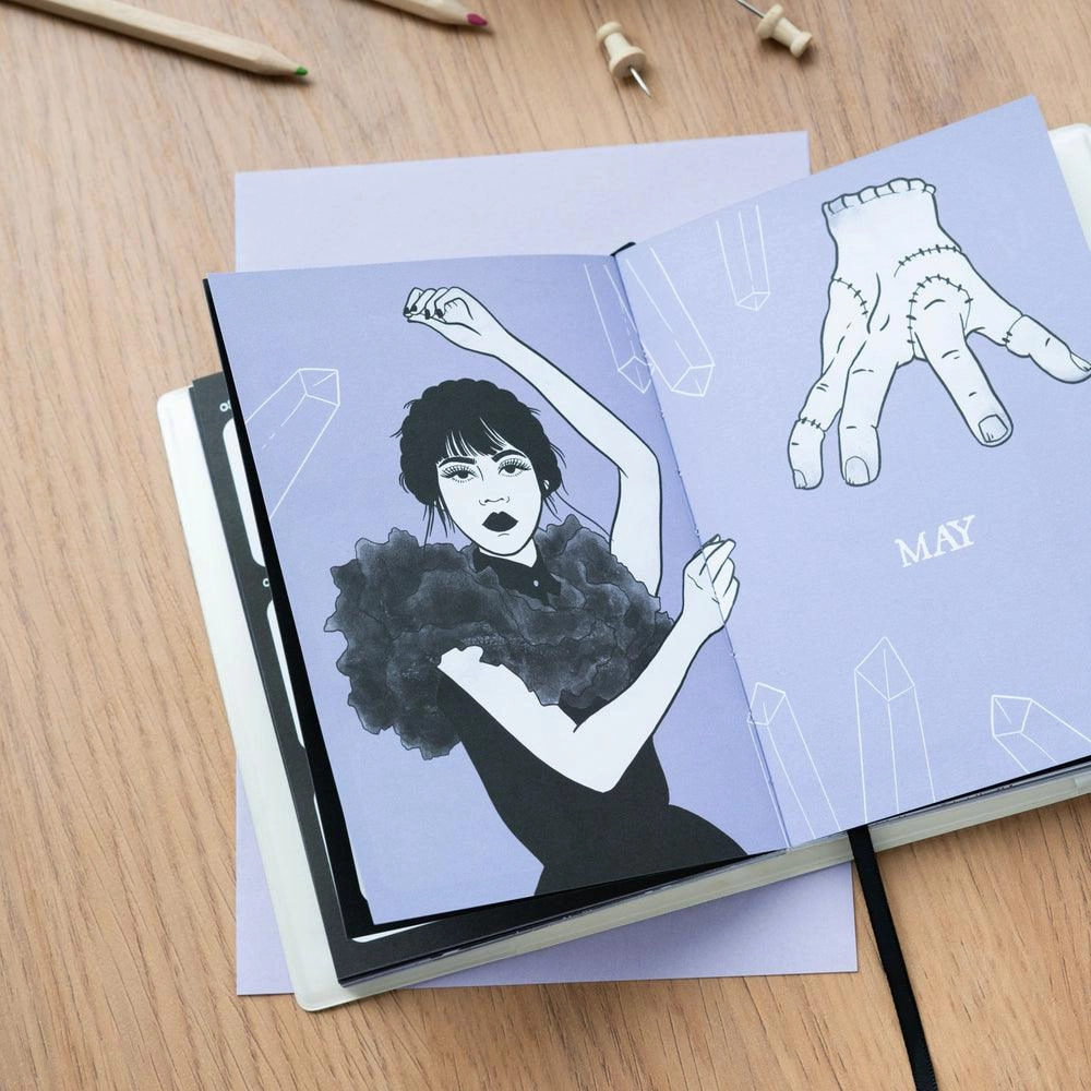 WEDNESDAY 2023/2024 Pocket Diary Week To View 17 Months