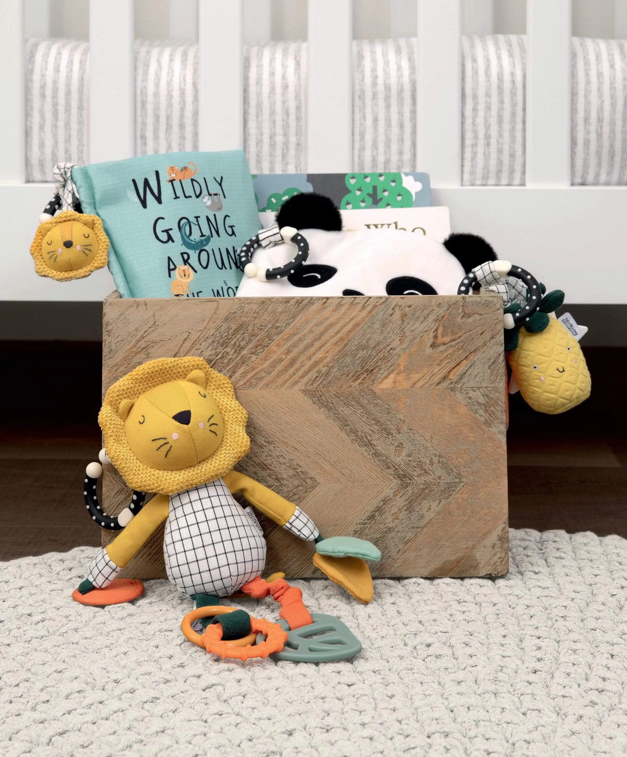 Wildly Adventures Educational Teething Toy - Linkie Pineapple