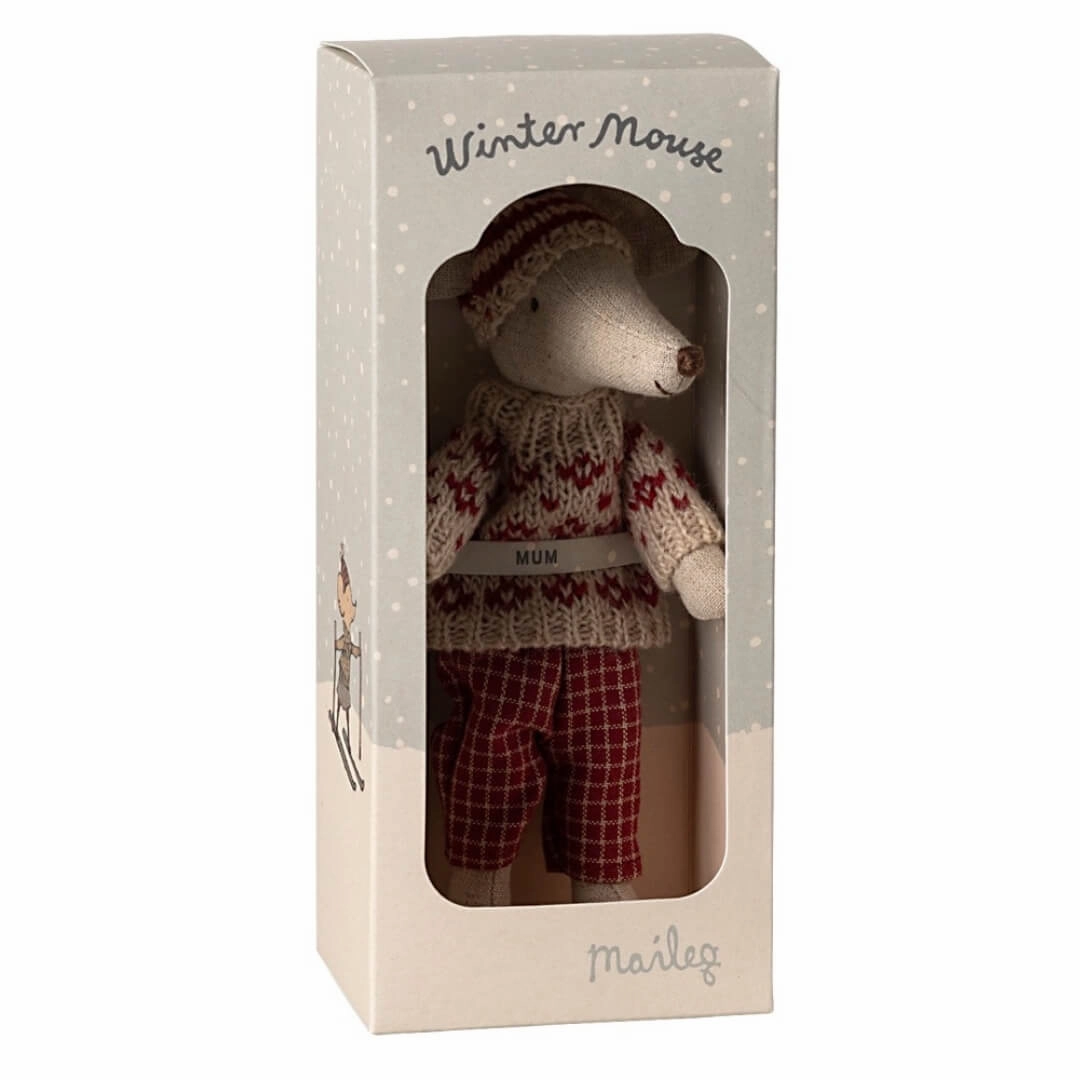 Winter Ski Mouse - Mom