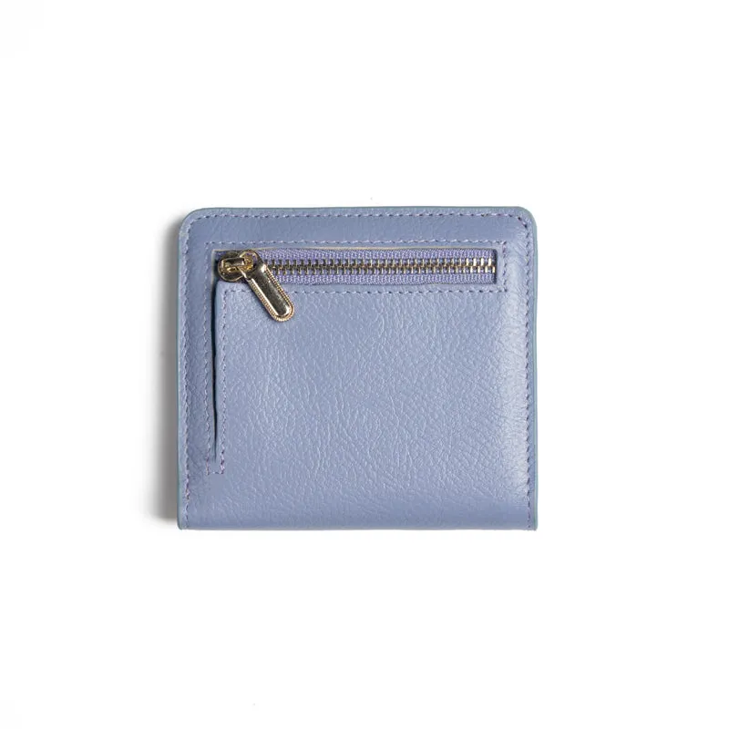 Women's Small Wallet Women's Billfold Leather Billfolds for Women Women's Short Wallet