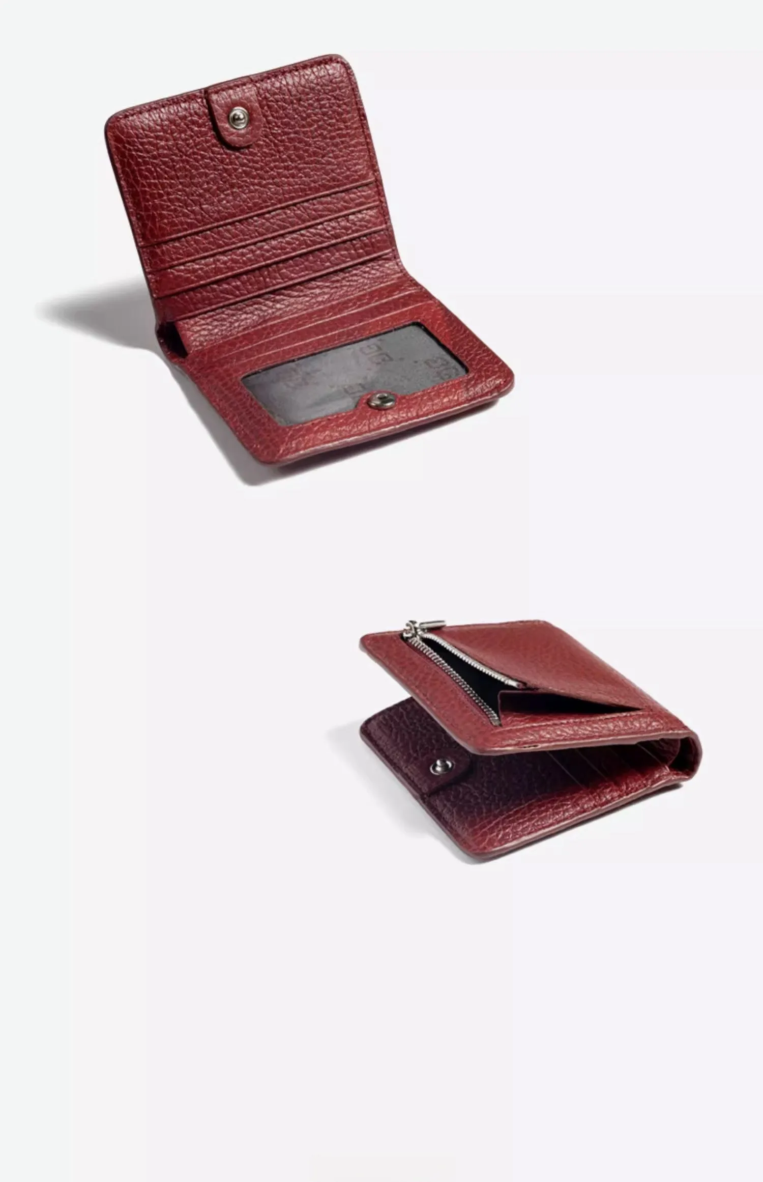Women's Small Wallet Women's Billfold Leather Billfolds for Women Women's Short Wallet