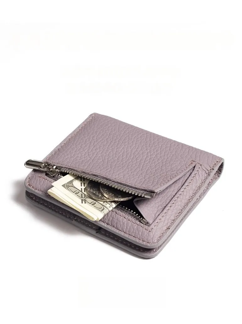 Women's Small Wallet Women's Billfold Leather Billfolds for Women Women's Short Wallet