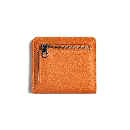 Women's Small Wallet Women's Billfold Leather Billfolds for Women Women's Short Wallet