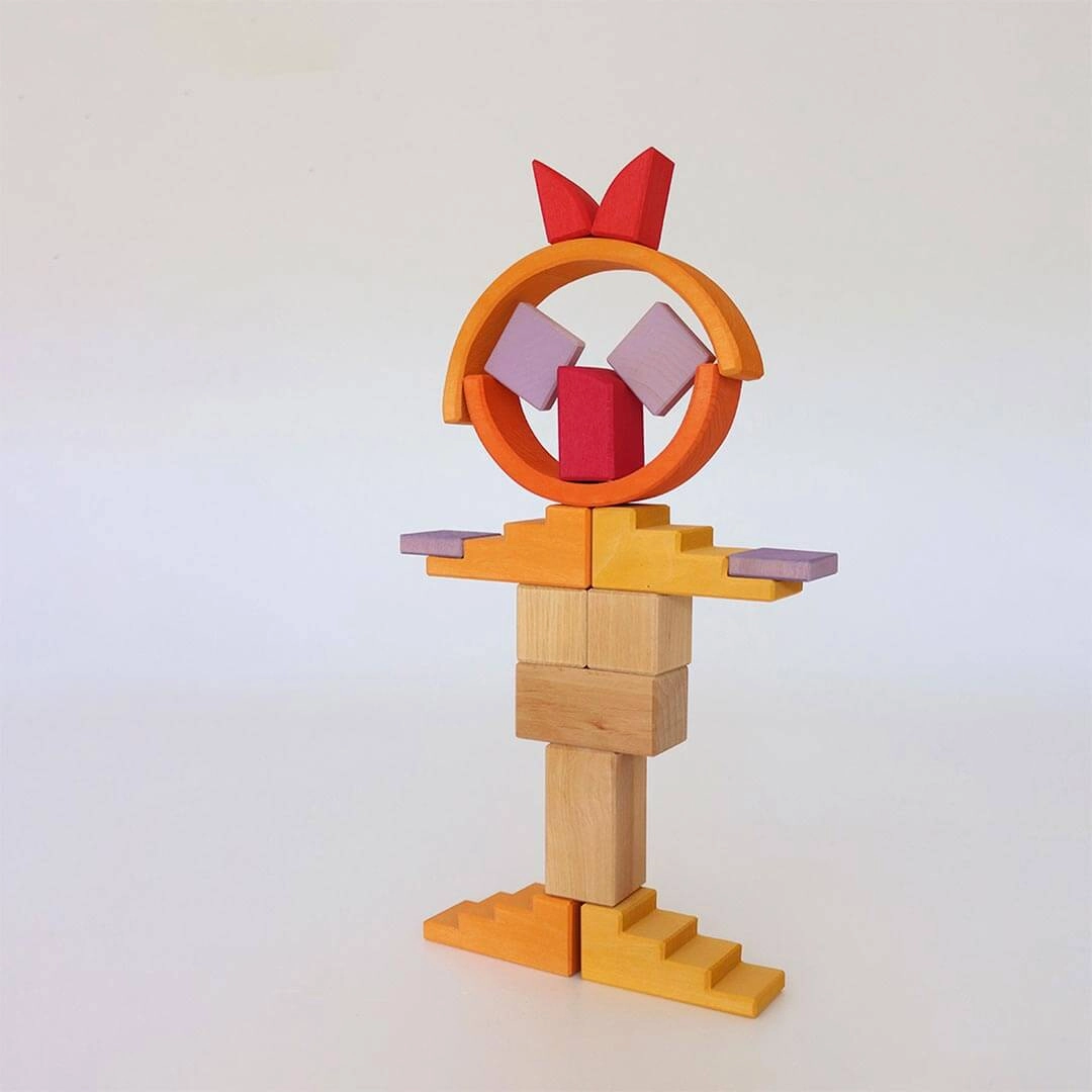 Wooden Building World Desert Sand Set