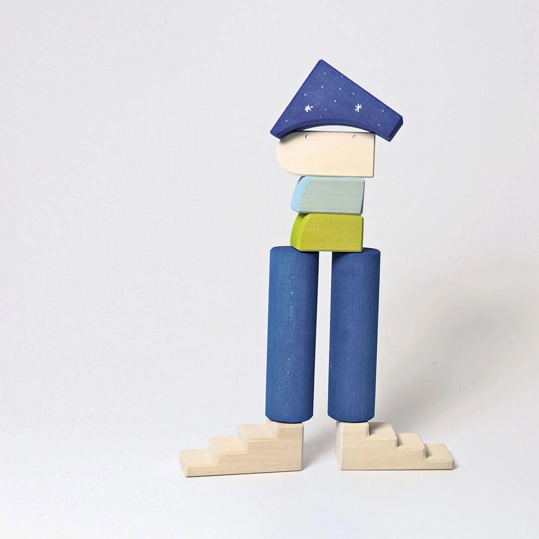 Wooden Building World Polar Light Set