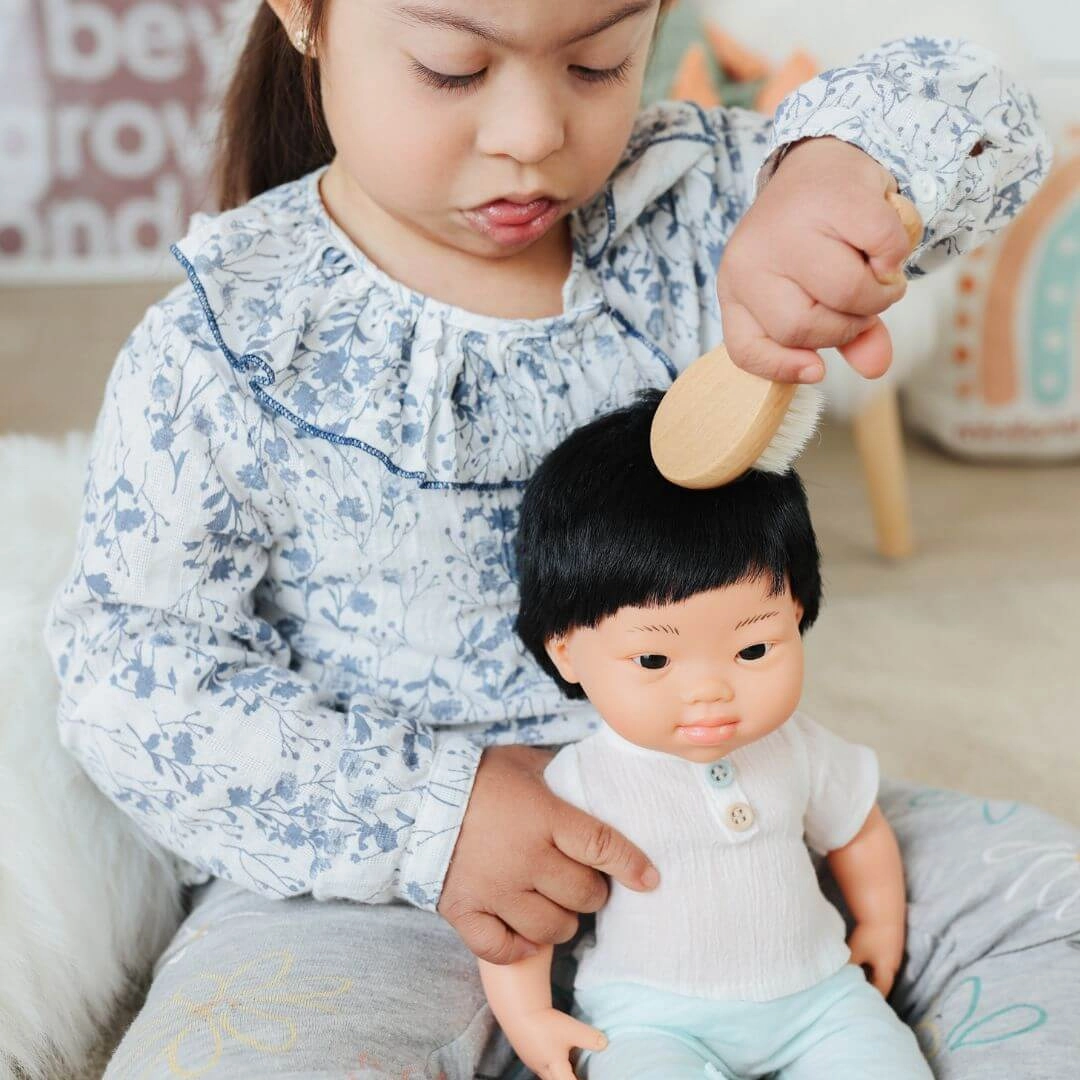 Wooden Doll Beauty Set