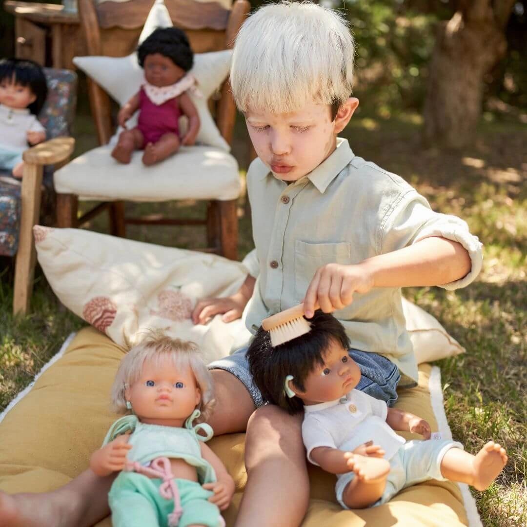 Wooden Doll Beauty Set