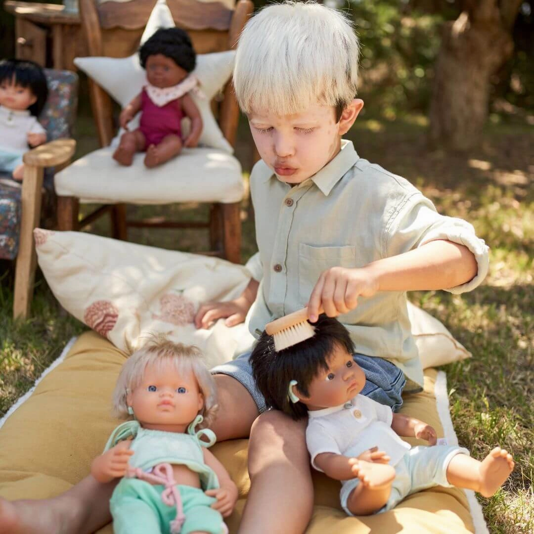 Wooden Doll Beauty Set
