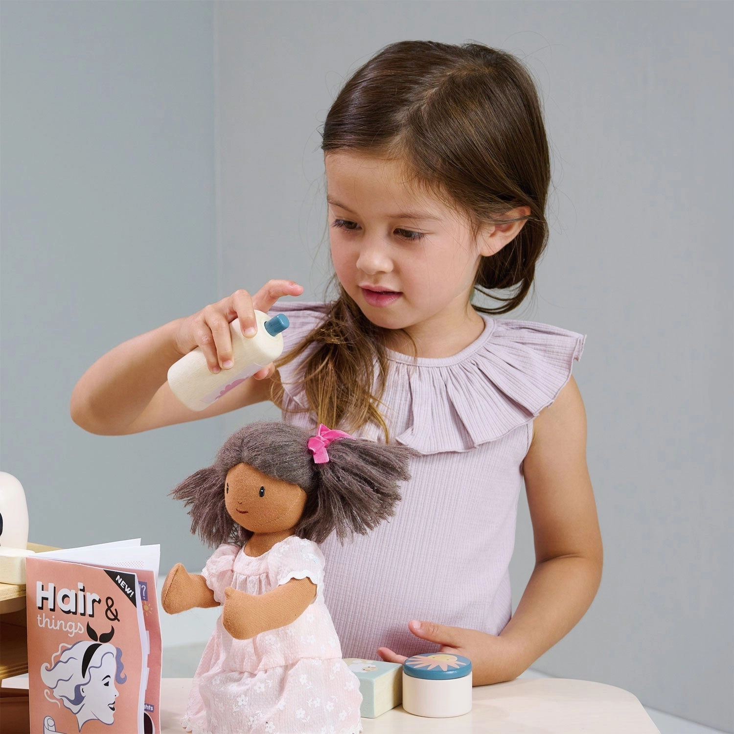 Wooden Play Hair Salon