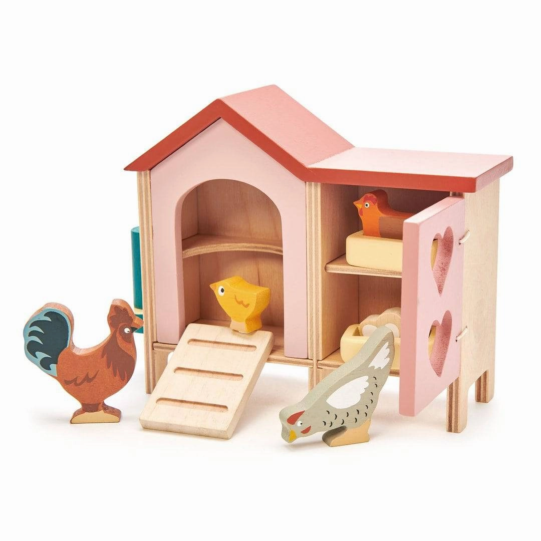Wooden Toy Chicken Coop