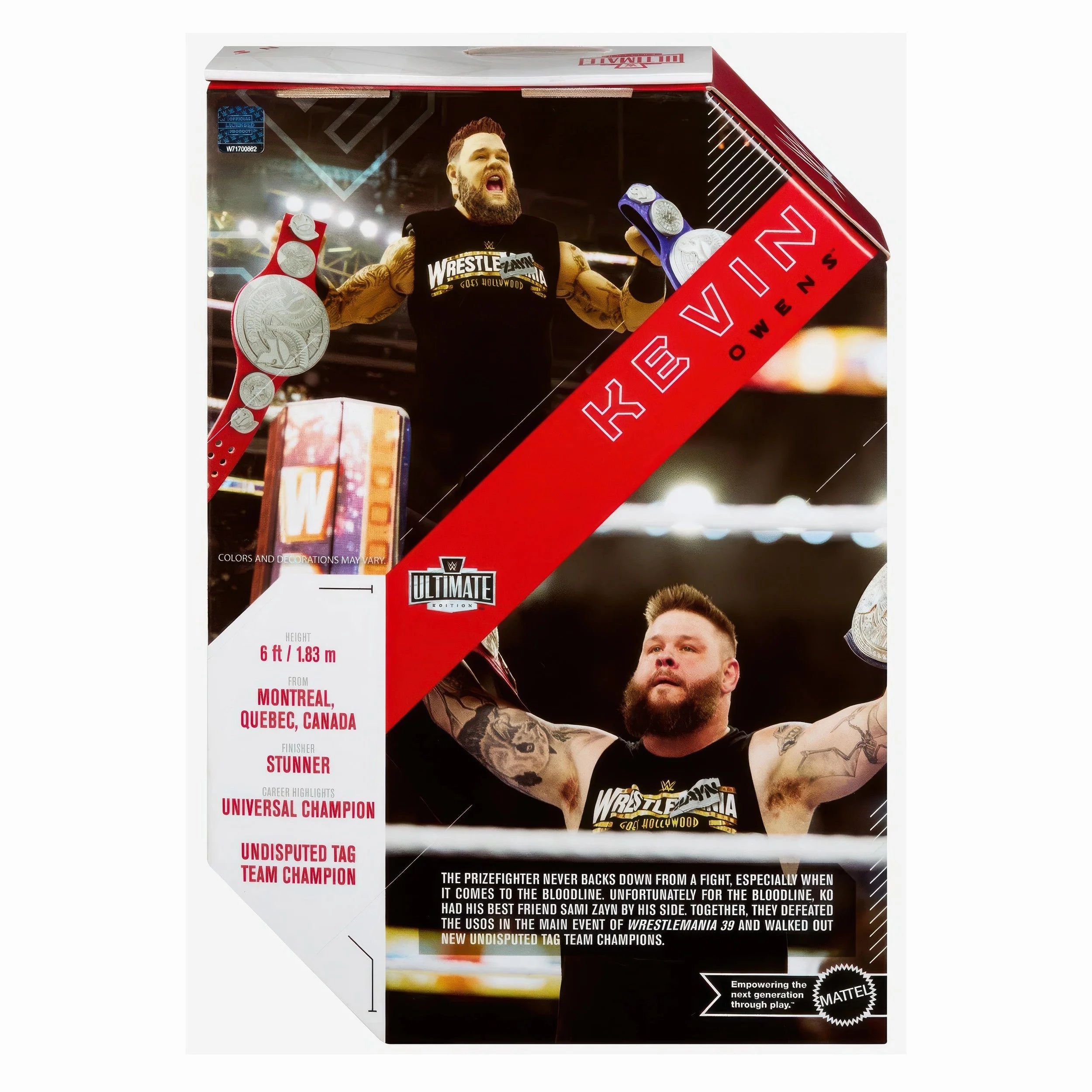WWE Ultimate Edition Action Figure - Kevin Owens