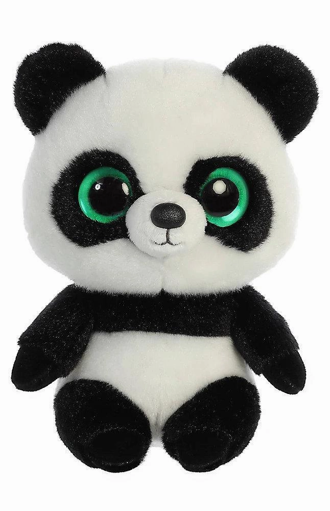 YOOHOO 61135 Ring Panda 20cm Soft Toy - Black/White
